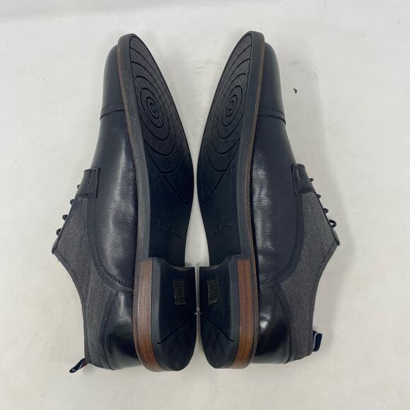 Ben Sherman  Brent Cap Toe Leather Oxford Shoes Mens Size 11 - Picture 6 of 8